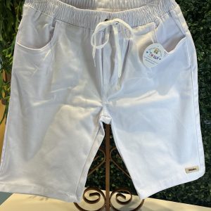 Bermuda Branca Sarja